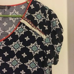 Cute Boho Mini Dress